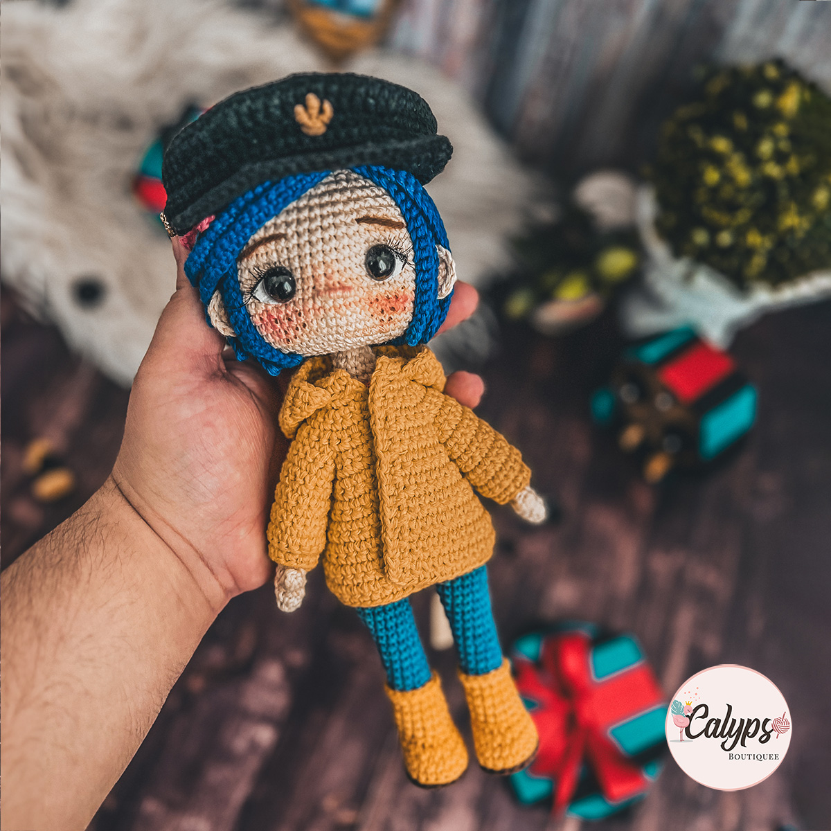 Muñeca fashion coraline trapo