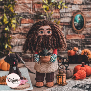 Norberto, accesorios de Hagrid | Patrón de crochet en PDF