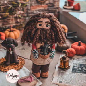 Norberto, accesorios de Hagrid | Patrón de crochet en PDF