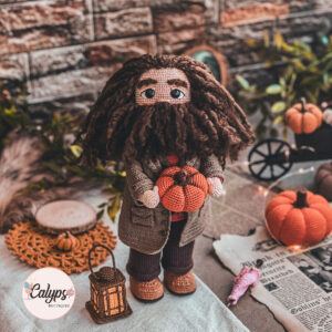 Rubeus Hagrid | Patrón de crochet en PDF