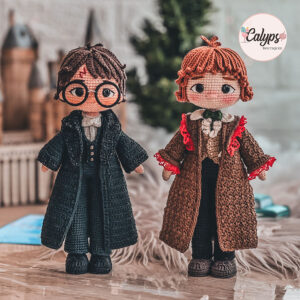 Ron y Harry, versión Yule Ball | Pack de patrones de crochet