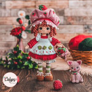 Strawberry Shortcake, 1980 version | Crochet PDF pattern