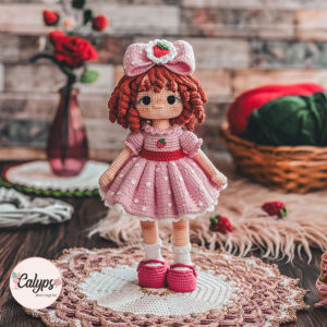 Strawberry Shortcake, 1991 version | Crochet PDF pattern
