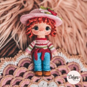 Strawberry Shortcake, 2003 pocket size version | Crochet PDF pattern