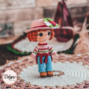Rosita Fresita, versión pocket size 2003 | Patrón de crochet en PDF