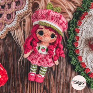 Strawberry Shortcake, 2009 pocket size version | Crochet PDF pattern