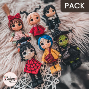 Halloween mini legends pack | PDF pattern pack