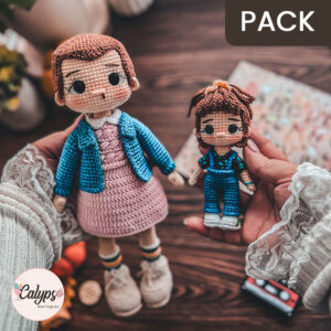 Pack Once, versión T 1 + T 3 | Pack de patrones de crochet en PDF