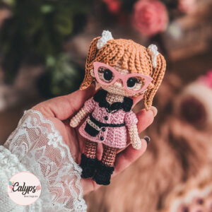 Britney Spears, Crazy version - pocket size | Crochet PDF pattern
