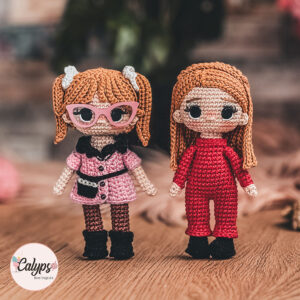 Pack Britney Crazy + Oops I did it again, pocket size version | PDF Crochet pattern pack