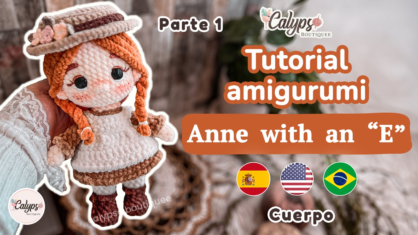 Tutorial Anne plushie