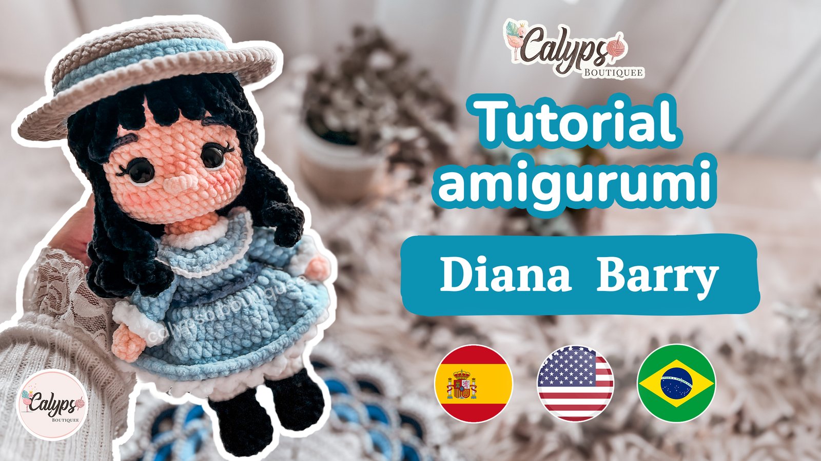 Tutorial Diana plushie