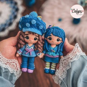 Morita versiones 2003 + 2009, pocket size | Patrón de crochet en PDF