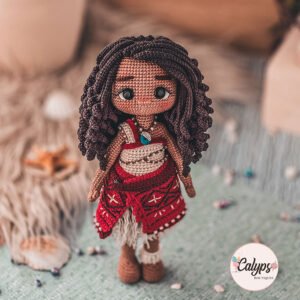 Moana, sólo ropa del segundo outfit | Patrón de crochet